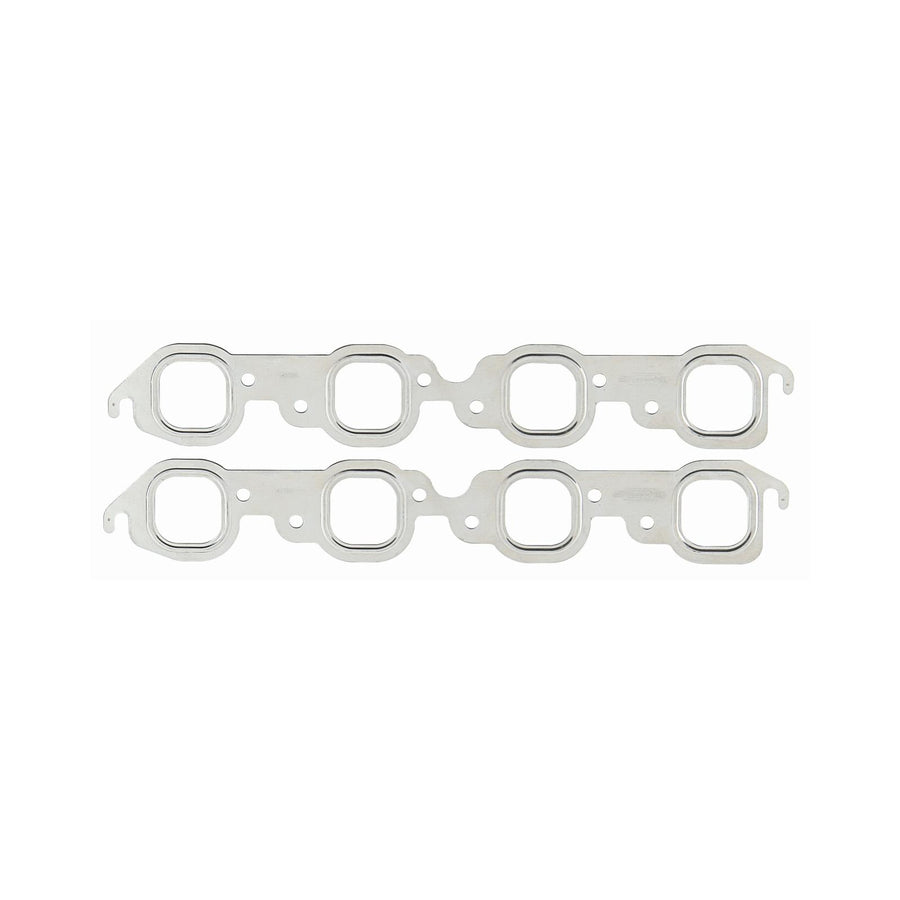 MLS Header Gaskets Fits 1965-1990 Chevrolet 396-454 Mark IV Big Block Square Ports, 1.85 Inch x 1.90 Inch Mr Gasket