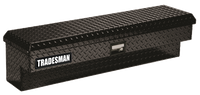 Tradesman Aluminum Side Bin Truck Tool Box (48in.) - Black