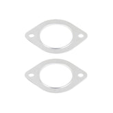 MLS Exhaust Header Collector Gaskets Fits 2-bolt 2-1/2 Inch Round Header Collectors Mr Gasket