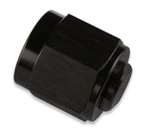 Fuel Hose Fitting -6 AN Caps (2) Black AN Cap 6061 Aluminum Construction Mr Gasket