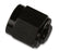Fuel Hose Fitting -6 AN Caps (2) Black AN Cap 6061 Aluminum Construction Mr Gasket