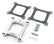 Carburetor Spacer Kit 1 Inch with 3/8 Inch PCV Tube Fits Square Flange Carburetors Mr Gasket