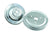 Chrome Pulley Set Two Groove Upper & Lower Pulleys Fits 1955-1968 Chevrolet 265-350 Gen I Small Block with Short Water Pump Mr Gasket