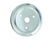 Crankshaft Pulley Chrome Single Groove Fits 1955-1968 Chevrolet 265-350 Small Block with Short Water Pump Mr Gasket