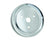 Crankshaft Pulley Chrome Double Groove Fits 1955-1968 Chevrolet 265-350 Small Block with Short Water Pump Mr Gasket