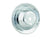 Water Pump Pulley Chrome Single Groove Fits 1969-1985 Small Block Chevrolet with Long Water Pump Mr Gasket