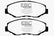 EBC 02-04 Honda CR-V 2.4 Greenstuff Front Brake Pads