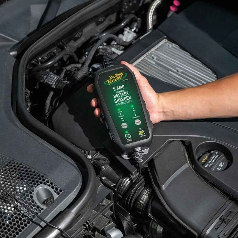 Battery Tender 8A Power Tender Selectable 12V Battery Charger