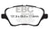 EBC 13+ Ford Fiesta 1.6 Turbo ST Redstuff Front Brake Pads