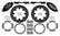 Wilwood 17-21 Can-Am X3RS Black 6-Piston Front Kit 11.25in - Drilled Rotors