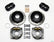 Wilwood Dynapro Low-Profile 11.00in P-Brake Kit Drilled Chevy 12 Bolt 2.75in Off w/ C-Clips