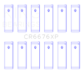 King Engine Bearings Nissan VG30DE/VG30DETT/VG30E/VG30T Performance Rod Bearing Set - Size STD