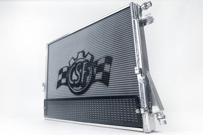 CSF Heat Exchanger with Rock Guard — 2020-2026 Toyota GR Supra & BMW G-Series | B48/B58, 2-Row 42mm | 8154