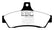 EBC 03-04 Pontiac GTO 5.7 (Solid Rear Rotors) Redstuff Rear Brake Pads