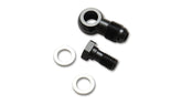 Vibrant Single Male Banjo Adapter | -6 AN x M10 x 1.5, 6061 Aluminum | 11521