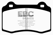 Load image into Gallery viewer, EBC 96-03 Alfa Romeo GTV 3.0 (Brembo) Redstuff Front Brake Pads