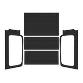 DEI 04-06 Jeep Wrangler LJ Unlimited Headliner Complete Kit - Black