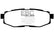 EBC 12+ Scion FR-S 2 Redstuff Rear Brake Pads