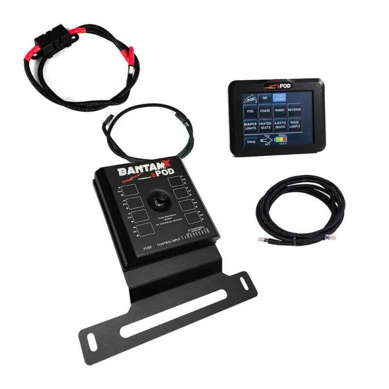 sPOD BantamX Touchscreen for JL/JT
