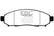 EBC 05+ Nissan Frontier 2.5 2WD Greenstuff Front Brake Pads