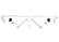 Whiteline 08+ Subaru WRX Hatch / 08-09 Subaru STi Rear 22mm Swaybar-X heavy duty Blade adjustable (i