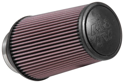 K&N Universal Air Filter | Round Tapered, 4in Flange, 9in Tall | RE-0870