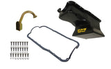 Weiand Oil Pan Kit 7QT-Black Painted Finish-1965/1987 Small Block Ford (Drag Racing) 5024WND