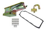 Weiand Oil Pan Kit 6QT- Gold ZInc Finish- 1965-1990 Big Block Chevy (Drag Racing) 5033WND