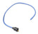 Spark Plug Wire Set 8MM Universal Blue Wire With Blue Straight Boots 5040B 8MM Super Stock Spark Plug Wires Feature A Spiral Core And Blue Silicone Jacket ACCEL