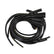 Spark Plug Wire Set 8MM Universal Black Wire With Black Straight Boots 5040K, Spark Plug Wires, Super Stock, Spiral Core, 8Mm, Black, Set ACCEL