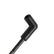 Spark Plug Wire Set 8MM Universal Black Wire With Black 90 Deg Boots 5041K, Spark Plug Wires, Super Stock, Spiral Core, 8Mm, Black, Set ACCEL
