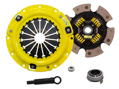ACT Heavy Duty Race Sprung 6 Pad Clutch Kit, 1990-2005 Mazda Miata Base/LE/LS/M Edition/Mazdaspeed/SE/Shinsen/STO/10th Anniversary | ZM2-HDG6