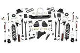 Rough Country 6 Inch Lift Kit | 4-Link | No OVLD | C/O V2 | Ford F-250/F-350 Super Duty (17-22) 52656