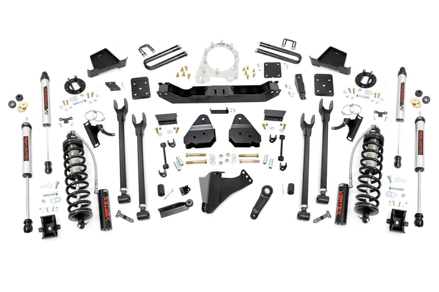 Rough Country 6 Inch Lift Kit | 4-Link | No OVLD | C/O V2 | Ford F-250/F-350 Super Duty (17-22) 52656
