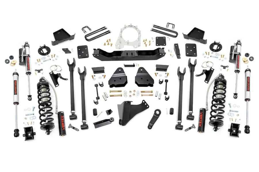 Rough Country 6 Inch Lift Kit | 4-Link | OVLD | C/O Vertex | Ford F-250/F-350 Super Duty (17-22) 56057