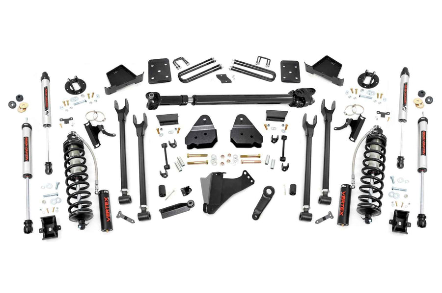 Rough Country 6 Inch Lift Kit  |  Diesel  |  4 Link  |  D/S  |  C/O V2 | Ford F-250/F-350 Super Duty (17-22) 50858