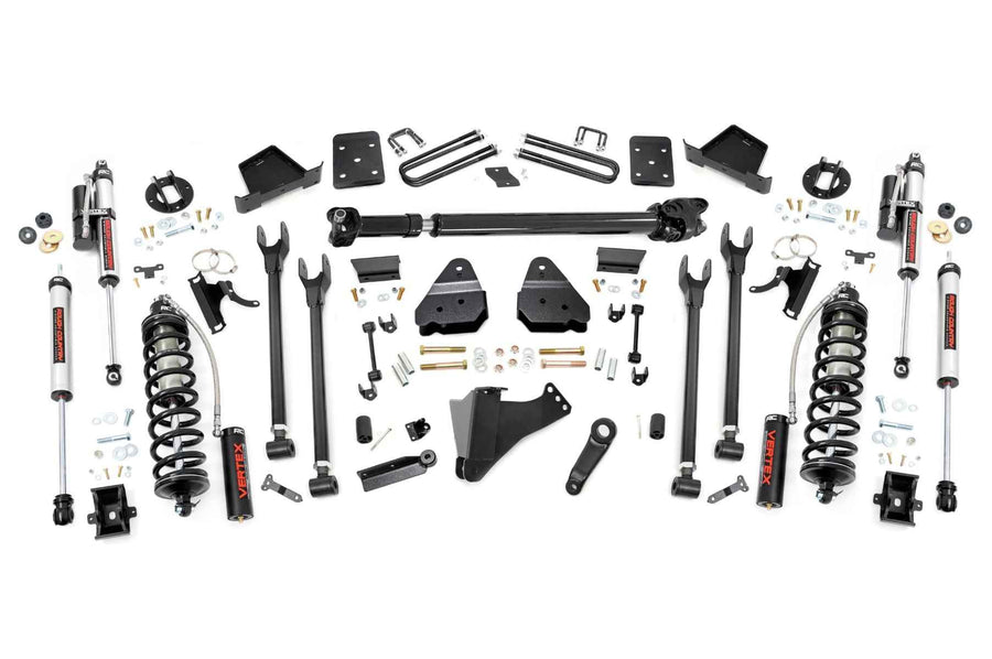 Rough Country 6 Inch Lift Kit  |  Diesel  |  4 Link  |  D/S  |  C/O Vertex | Ford F-250/F-350 Super Duty (17-22) 50859