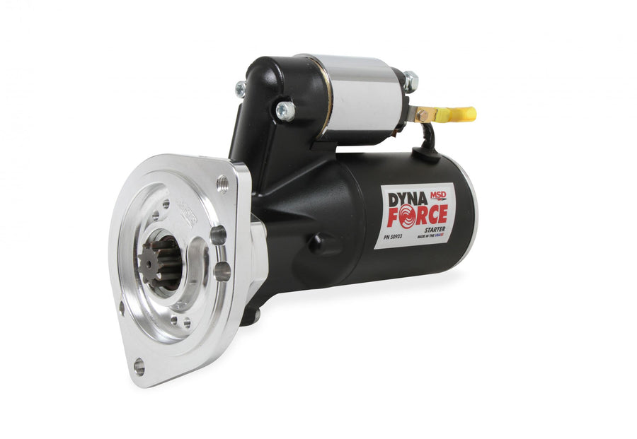 MSD Black Dynaforce Starter High Torque Black Ford 351M/400/429/460 4.4:1 Gear Reduction MSD Ignition