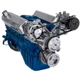 CVF Racing Ford 5.0L 5.8L BEAST 8-rib serpentine conversion kit alternator and A/C
