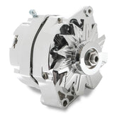 Chrome Alternator-Early GM Delco 80 Amp Single Groove Mr Gasket