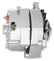 Chrome Alternator-Early GM Delco 80 Amp Single Groove Mr Gasket