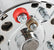 Chrome Alternator-Ford 80 Amp Single Groove V-Belt Pulley Mr Gasket
