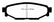 EBC 08-10 Subaru Impreza 2.5 Bluestuff Rear Brake Pads