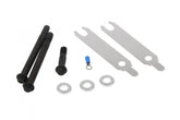 Mini Starter Chevrolet Zinc/Natural Inline  Bolts with Shims, fits 153/168 Tooth Flywheel/Flexplate Mr Gasket
