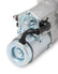 Mini Starter Ford Zinc/Natural Denso Style with adjustable Mounting Block 289,302,351W, 2-Bolt Manual/Automatic Mr Gasket