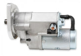 Mini Starter Ford Zinc/Natural Denso Style with adjustable Mounting Block 289,302,351W, 2-Bolt Manual/Automatic Mr Gasket