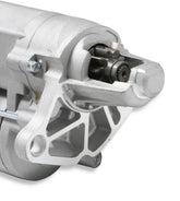 Mini Starter Chrysler Gray/Zinc Fits Chrysler/Dodge/Plymouth: 1965-1992 Small Block 273/318/340/360 1992-2003 Small Block Magnum 5.2L/5.9L 1965-1983 Slant-6 170/198/225 1965-1979 Big Block 361/383/400/413/426W/440 including Hemi Mr Gasket