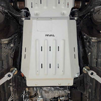 Rival 2015-2026 Ford F150 Powerboost Only Aluminum Transmission Catalytic Converter Skid Plate