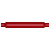 MagnaFlow Muffler Red Pack Series Glasspack 3.5in Rd 22in Body Length 2in/2in Inlet/Outlet