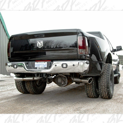 MBRP 2013-2026 Dodge 25/3500 Cummins 6.7L(Excl. CC/SB)4in Filter Back Cool Duals AL(Leaf Spring) | S6168AL